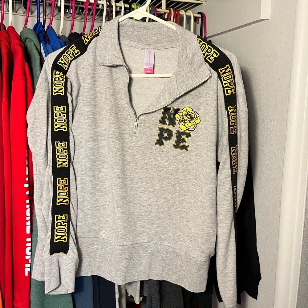 Half zip up jacket